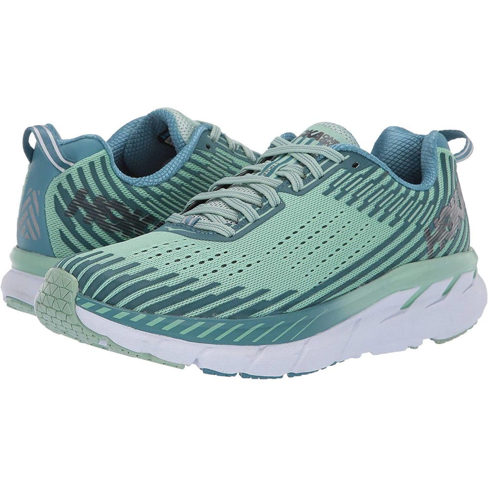 Hoka One One Lichen Clifton 5 Storm Blue Sneakers